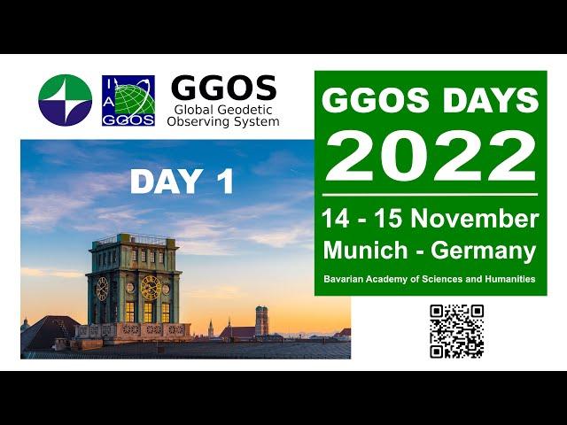 GGOS Days 2022 - Day 1