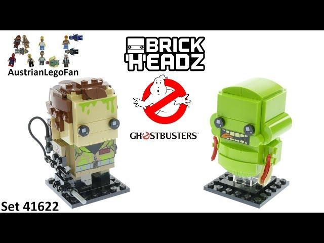 Lego Ghostbusters Brickheadz 41622 Peter Venkman & Slimer - Lego Speed Build Review