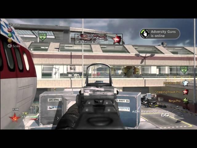 MW2 MLG Variant GamePlay SnD on Terminal Vs. RisE To Perfection