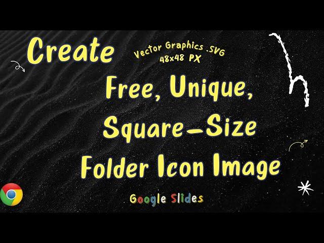 Design Folder Icon Transparent background | Google Slides | 100% Free