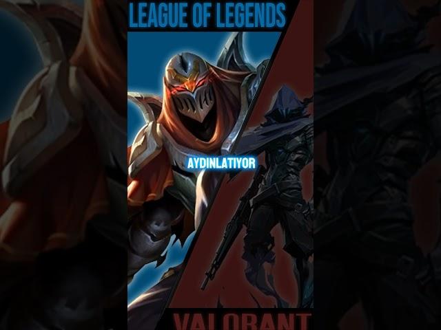 LOL Vs VALORANT - Replikler