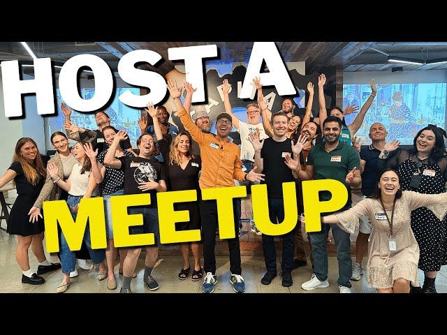 How to Host a Meetup: Step-by-Step Guide and Networking Events for First-Time Hosts