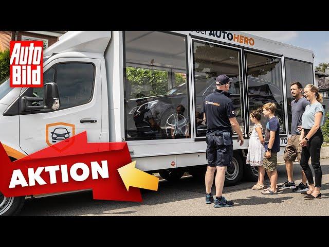 Aktion von AUTO BILD & Autohero (2021) | Gebrauchtwagen kaufen | Ein neuer Kombi für die Familie!