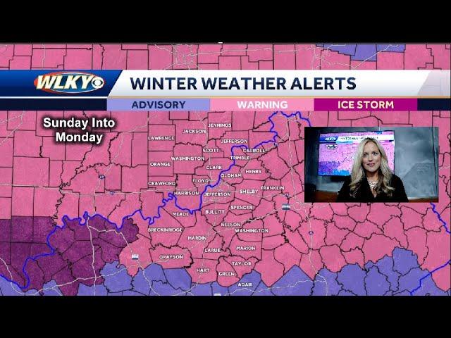 Severe Alert Day: Winter Storm continues