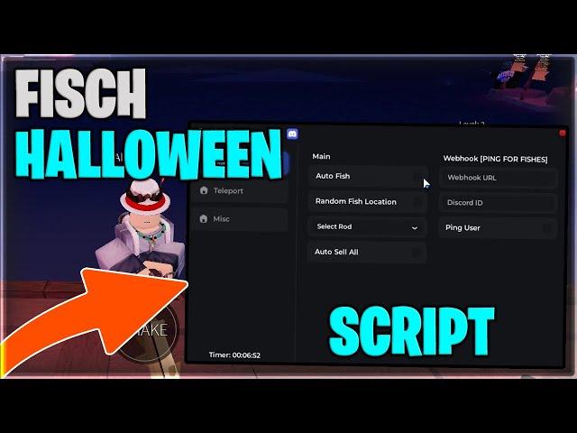 [Halloween] Roblox Fisch Script Auto Farm And Auto Sell Pastebin 2024