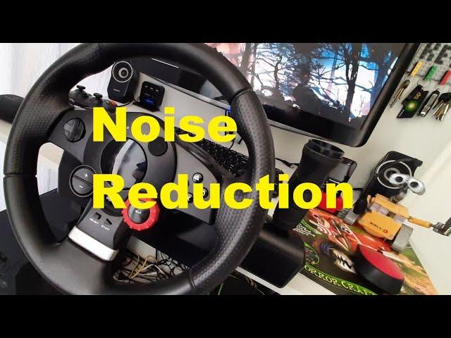 Logitech Driving Force GT Noise Reduction