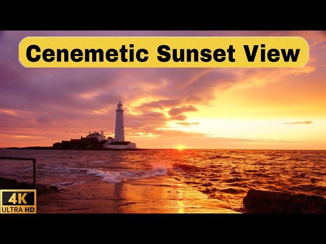 "The Art of Sunsets: Cinematic Perspectives" #sunset #sunsetview #cenematic #photography