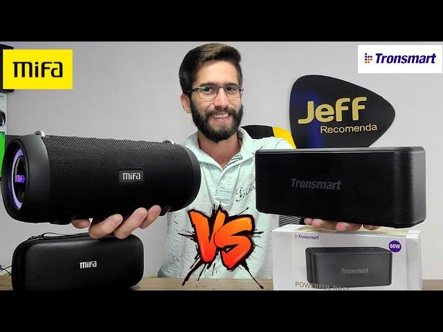 MIFA A90 60W Vs Tronsmart MEGA PRO 60W: Qual é a melhor Caixa de som custo benefício? (Comparativo)