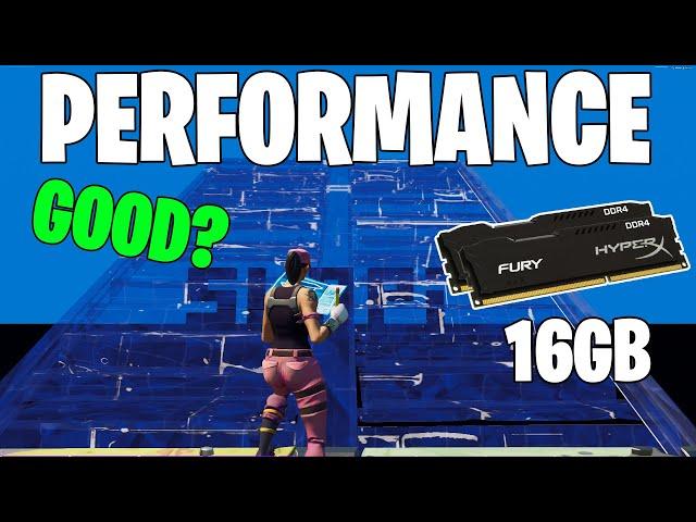 Performance Mode at 16GB RAM Fortnite Season 5 l ( GTX 1650 ) 1080p