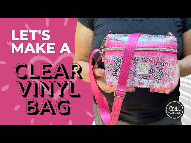 Making a Modified Boxy Clear Vinyl Bag