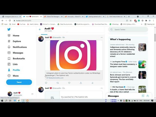 how to add twitter card tag in your website | Twitter Cards generator