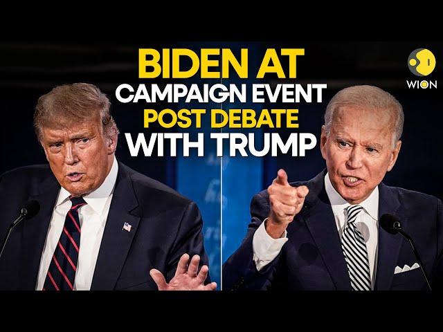 US: President Biden drops by a campaign event after debating Donald Trump | WION Originals