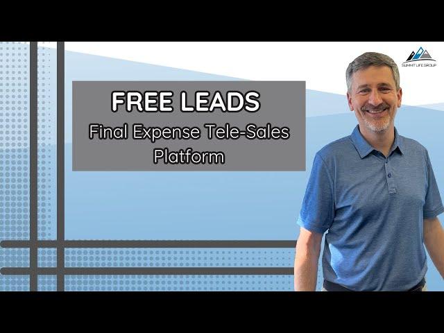 FREE Leads Final Expense Tele-Sales Platform! #lifeinsuranceagent #telesales #insuranceleads