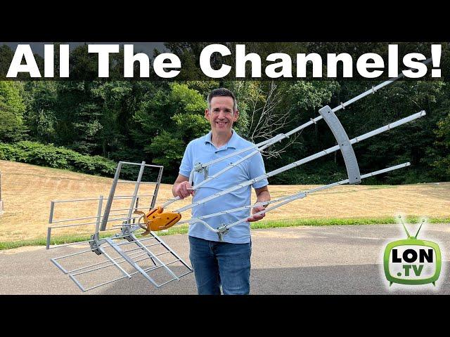 This TV Antenna Gets All the Free Channels! - Televes DATBOSS LR Mix Review