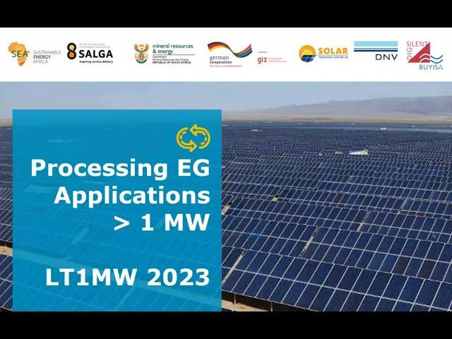 Above 1MW EG Introduction November 2023