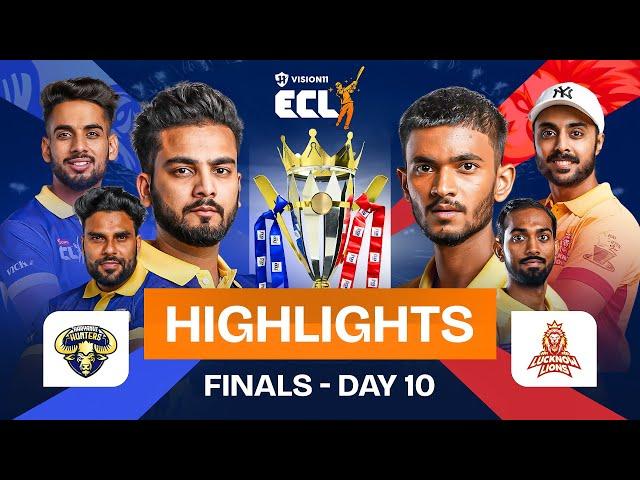 Anujj Chaudhary drops batting masterclass to strike off Lucknow Lions  |Haryana vs Lucknow | ECLT10