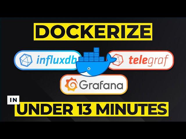 Easily Install InfluxDB, Telegraf, & Grafana with Docker