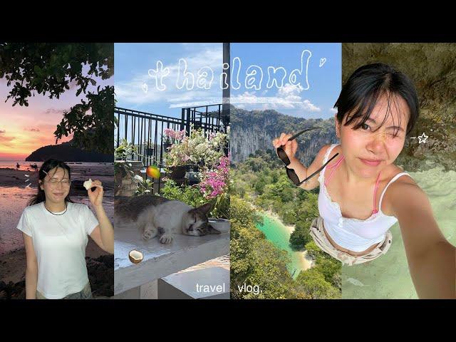 TRAVEL VLOG ‍⬛ meeting kitties in Krabi & Phi Phi Islands: things to do and where to eat!