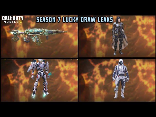 *SEASON 7* LUCKY DRAW LEAKS | LEGENDARY HELICOPTER | LEGENDARY REAPER ASHURA AND MORE...