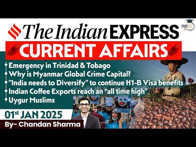 Indian Express Analysis | 1st January 2025 | The Indian Express Newspaper Analysis