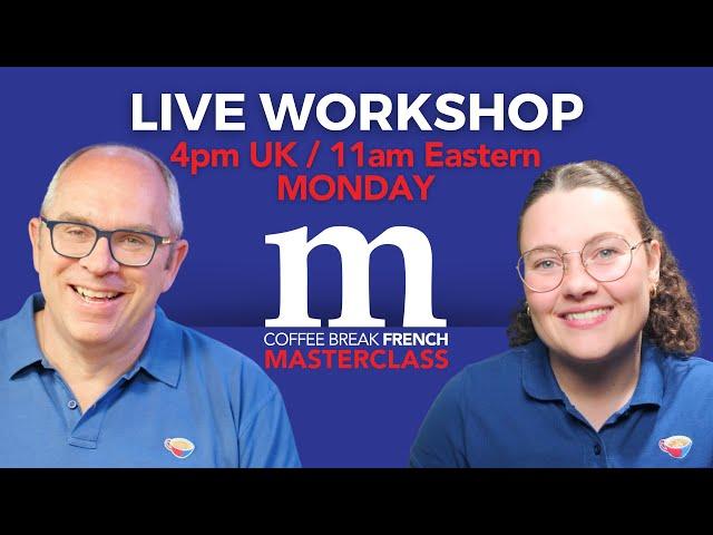 How to use indirect object pronouns in French - free live workshop from Coffee Break