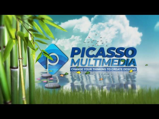 Picasso Multimedia Nature Logo