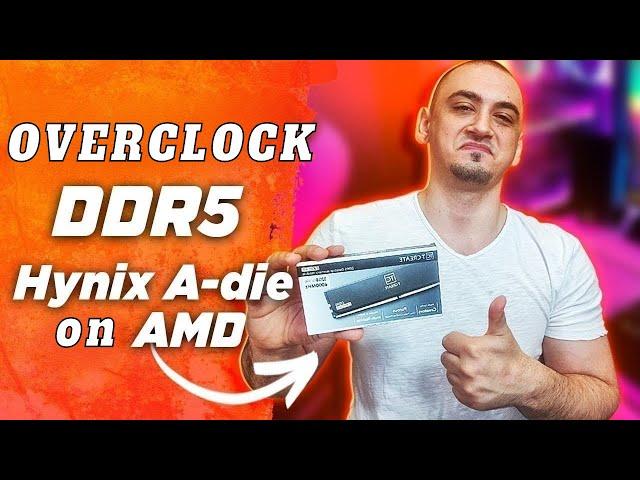 Overclocking DDR5 RAM Hynix A-die on AMD Ryzen and Gigabyte: Guide, for RAM overclocking