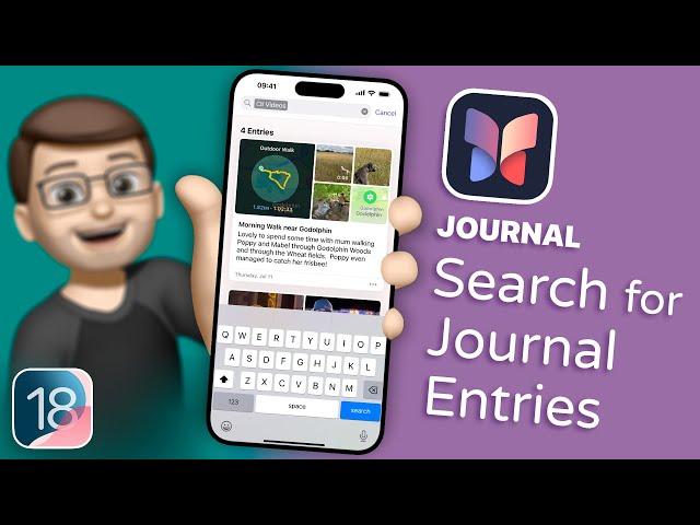 How to Easily Search and Find Old Journal Entries in iOS 18