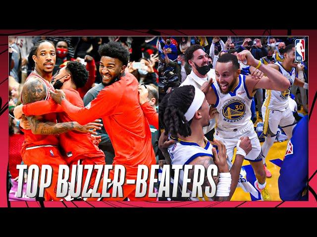 BEST BUZZER-BEATERS Of The 2021-22 NBA Season....In Order! 