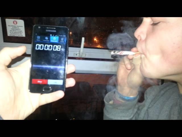 16 Seconds, Worlds fastest cigarette smoked!