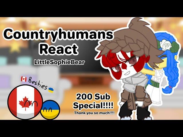 ╠Countryhumans React╣200 SUB SPECIAL, TYSM!!! -LittleSophieBear-  Check Discription