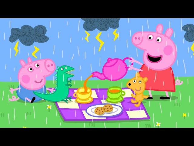 Picnic in the Thunderstorm  Peppa Pig and Friends Full Episodes