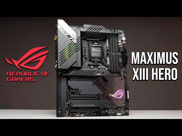 ASUS ROG Maximus XIII Hero Gaming-Mainboard mit Intel Z590