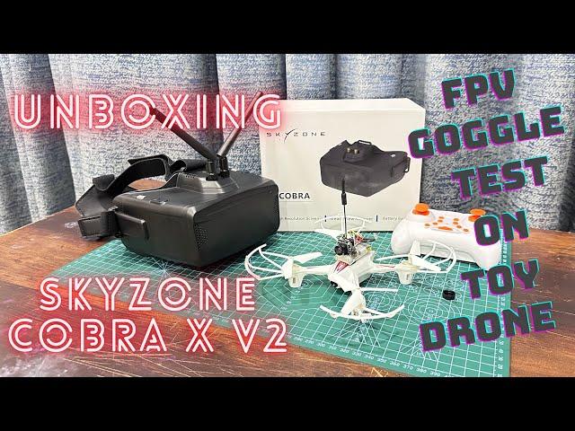 Skyzone Cobra x v2 Fpv Goggles,fpv for racing drones and rc airplanes