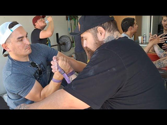 Armwrestling *Secret* Strap Coaching by the Strap Master Jesse Hallock