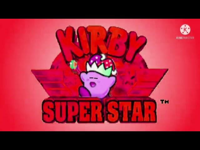 Kirby Super Star Logo EXTENDED In Luig Group