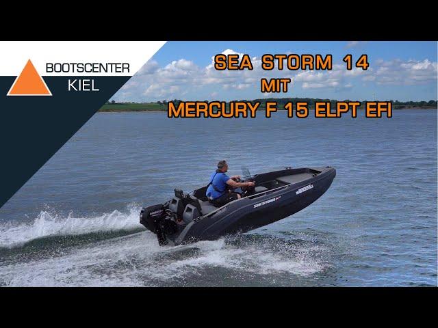 Sea Storm Advantage 14 mit Mercury F 15 ELPT EFI - Bootscenter Kiel -