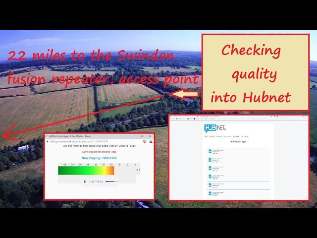 How to check if you are getting into UK Hubnet, amateur radio group by listening to it back