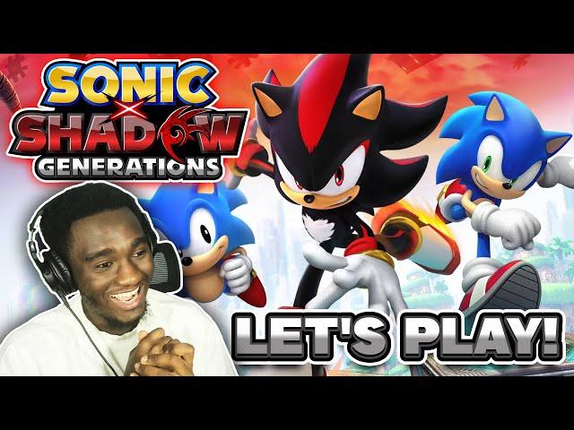 Sonic X Shadow Generations LIVE FULL PLAYTHROUGH