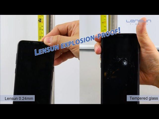 Latest launch Lensun 0.24mm explosion-proof screen protector