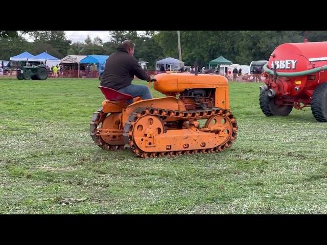 Tractors rolling at Stoke Prior Steam Show 2022