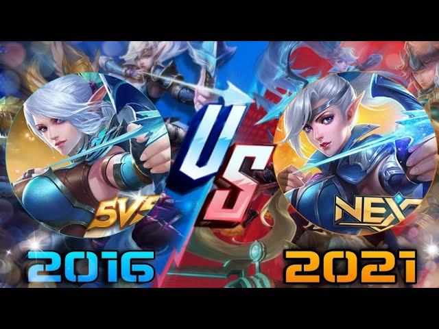 The Evolution Of Mobile Legends 2016- 2021 // Heroes Before and after the Rework