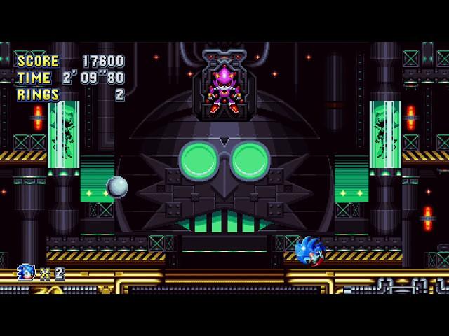 Sonic Mania Boss 12 - Metal Sonic
