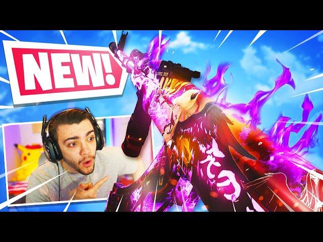 the NEW ANIME AK-47 is AMAZING!  (REACTIVE CAMO) - Black Ops Cold War