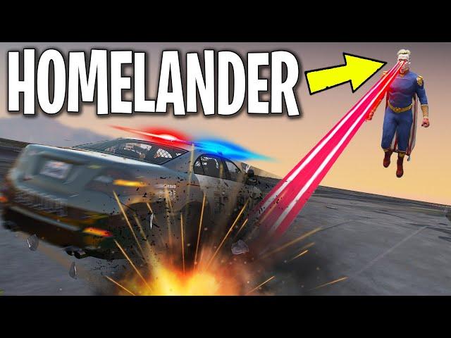 HOMELANDER becomes HITMAN in GTA 5 RP...