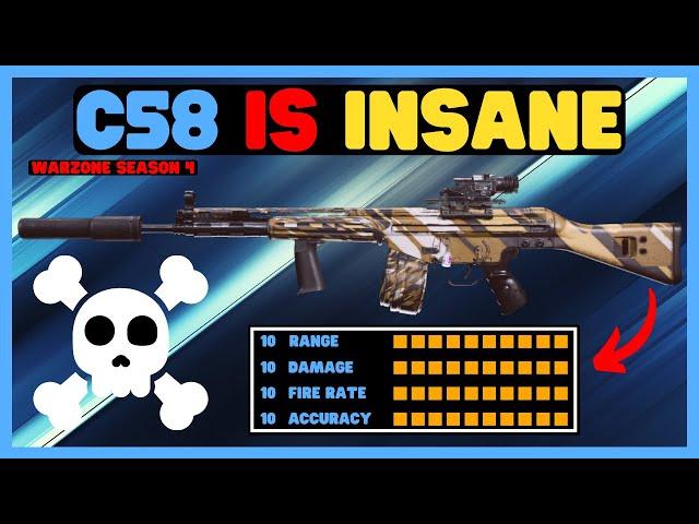 Best C58 Loadout For Warzone | Insane Range & Damage