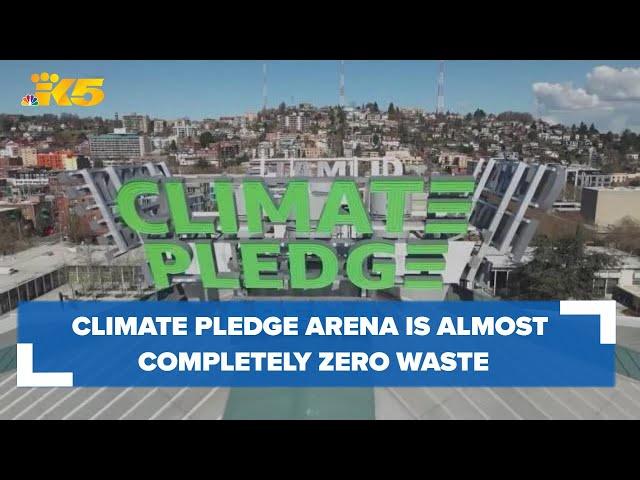 Seattle’s Climate Pledge Arena is almost completely zero-waste