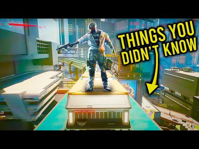 Cyberpunk 2077: 10 Things You Didn't Know You COULD DO