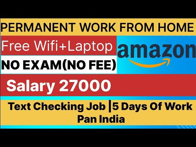 URGENT AMAZON HIRING | LIVE TEST ANSWERS WORK FROM HOME JOBS 2025 ONLINE JOBS AT HOMEI AMAZON JOBS