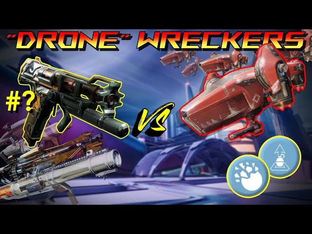 TOP 5 Fastest Weapons at Downing "DRONES" (Cabal Threshers & Vehicles) | Destiny 2: The Final Shape